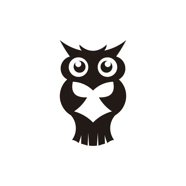 Concept Sagesse Hibou Avec Des Livres Chapeau Graduation Inspiration Logo — Image vectorielle