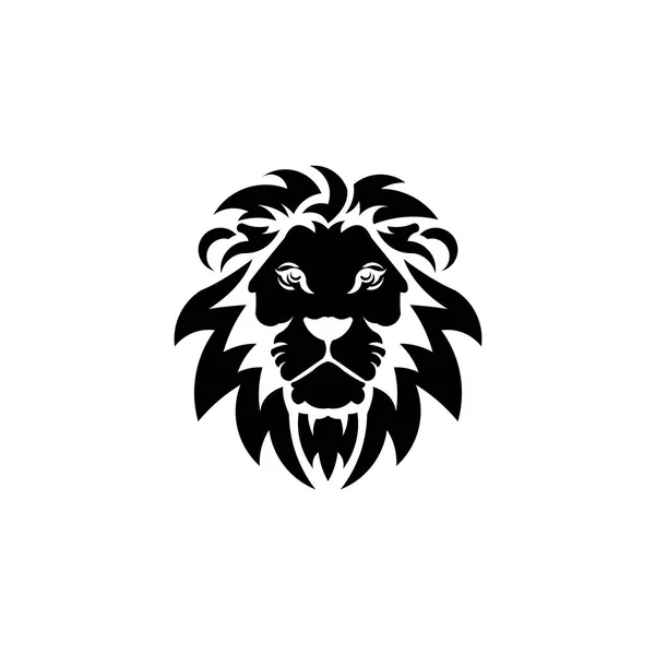 Tête Lion Logotype Modèle Vectoriel Inspiration Logo Tête Lion — Image vectorielle