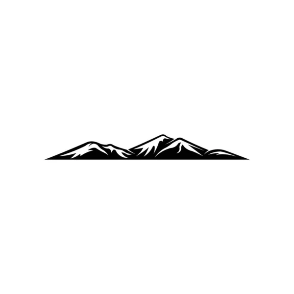 Mountains Logo Vector Illustration Outdoor Adventure — 스톡 벡터