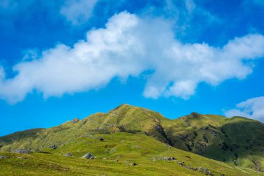 Fotoğraf Trek Himalayalar - manzara Himalayalar, Khaliya Top, Munsiyari, Uttarakhand, Hindistan