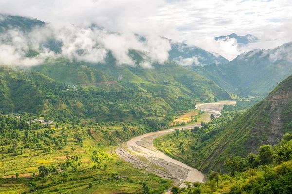 Fotó Folyó Himalája Közelében Lohaghat Uttarakhand India — Stock Fotó