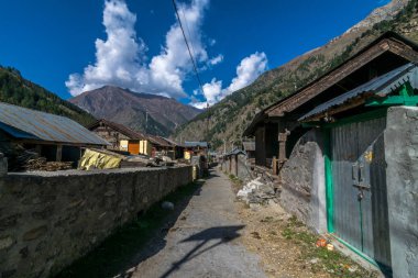 Himalayalar'daki Harsil Vadisi - Uttarakashi, Uttarakhand, Hindistan