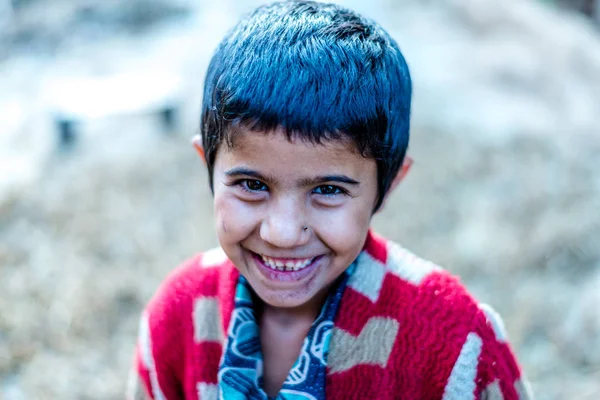 Sankri Range Uttarakhand India Octubre 2018 Retrato Una Niña Del — Foto de Stock