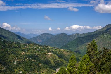Uttarakhand Bhimtal Road Görünümü - Nainital District, Himalayalar