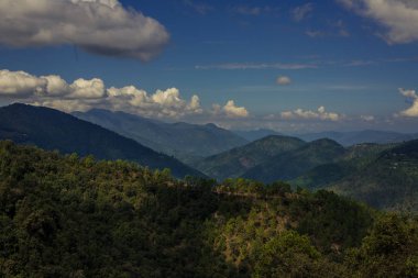 Uttarakhand Bhimtal Road Görünümü - Nainital District, Himalayalar