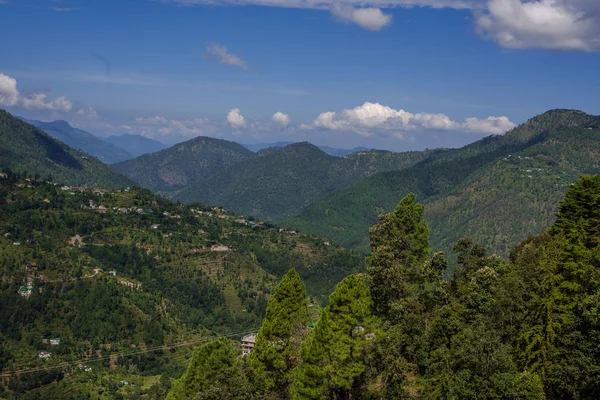 Vista Bhimtal Road Uttarakhand Distrito Nainital Himalaia — Fotografia de Stock