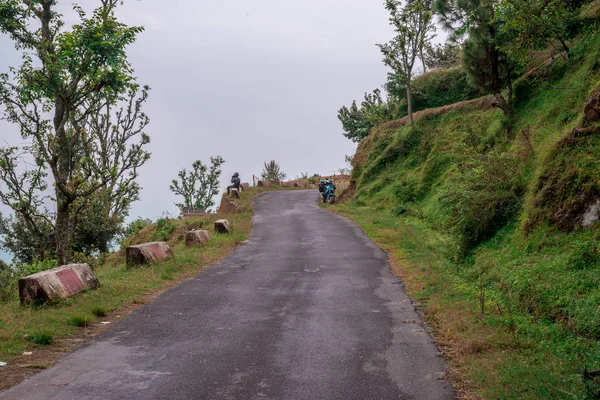 Photo Empty Roads Bach Kande Almora Uttarakhand India — Stock Photo, Image