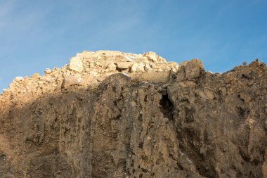 Himalayalar'da dhankar gompa'da gün doğumu