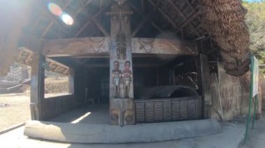 Kohima 'daki Nagaland Miras Köyü.
