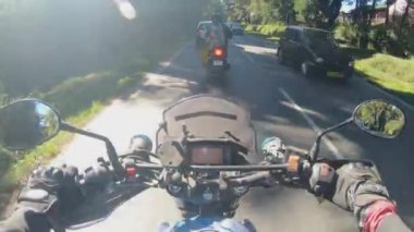 Yol Videosu - Gidonun arkasında