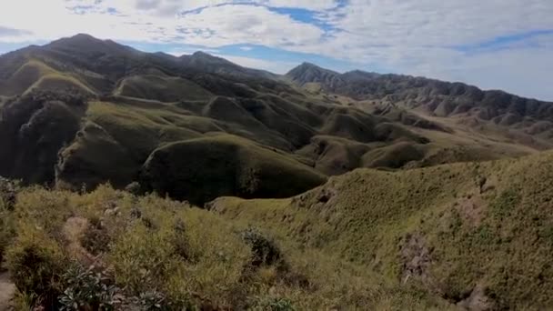 Schöne Dzokou Valley Nagaland — Stockvideo