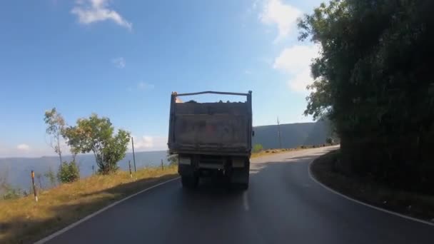 Camino Entrada Las Montañas Meghalaya — Vídeos de Stock