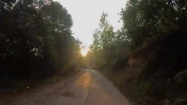 Meghalaya 'da Off Road Road Timelapse