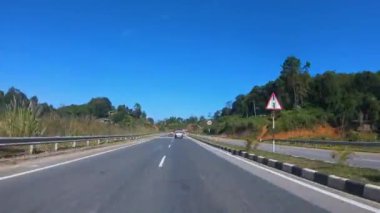 Hindistan, Meghalaya 'da zaman aşımı yolu.