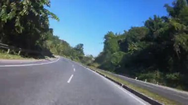 Hindistan, Meghalaya 'da zaman aşımı yolu.