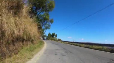 Meghalaya, Hindistan 'daki Road Timelapse