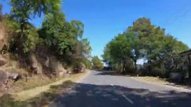 Meghalaya, Hindistan 'daki Road Timelapse