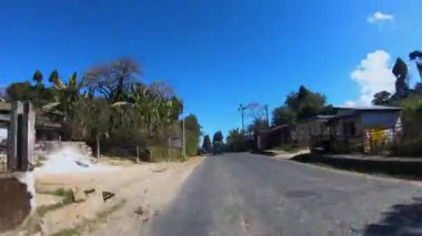 Hindistan, Meghalaya 'da Road Timelapse.