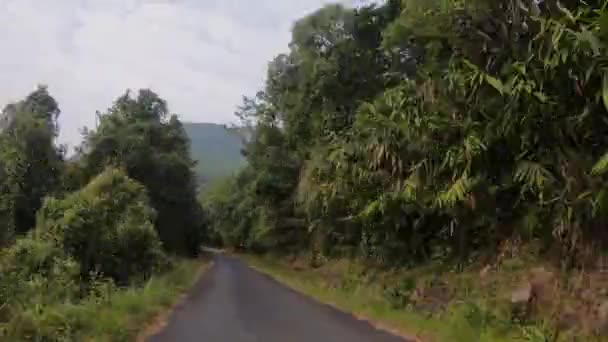 梅加拉亚的公路行车时间 — 图库视频影像
