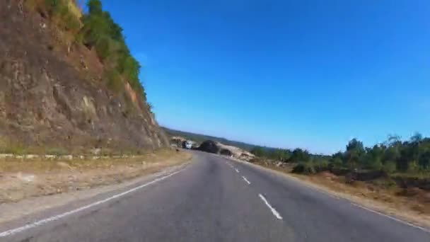 Hindistan Meghalaya Zaman Aşımı Yolu — Stok video