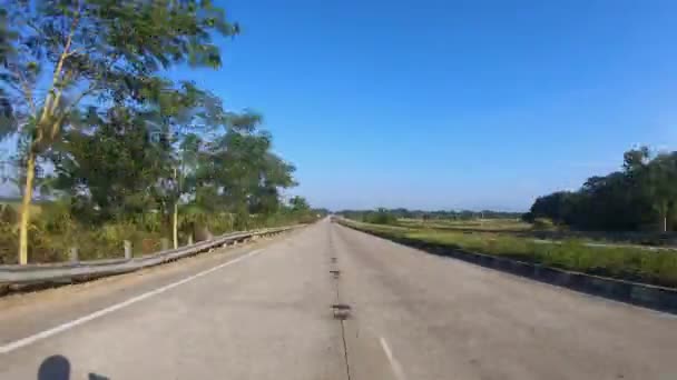 Route Inde Timelapse Assam — Video