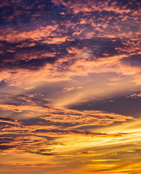 Céu Mágico Nuvens — Fotografia de Stock