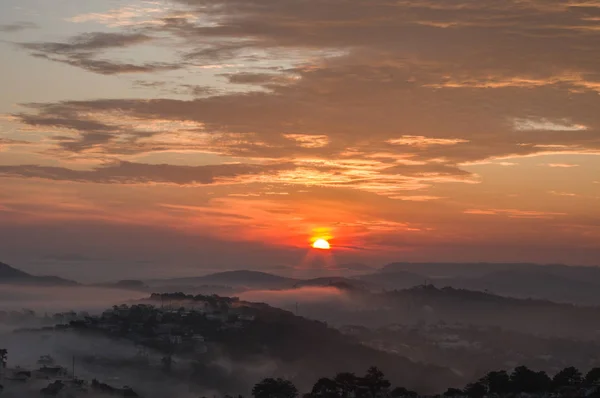 Best landscape in the lake, plateau, town...at the dawn, sunrise, sunset