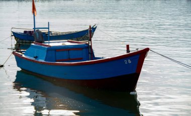 Balıkçı tekneleri için tasarım, arka plan kullanılan Beach, en iyi görüntü