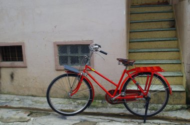 Vintage bisiklet, scooter için düğün fikirler