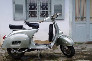 Vintage bisiklet, scooter için düğün fikirler