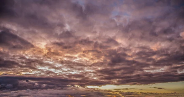 Arka Plan Ile Büyü Bulutlara Dawn Gündoğumu Günbatımı Gökyüzü — Stok fotoğraf
