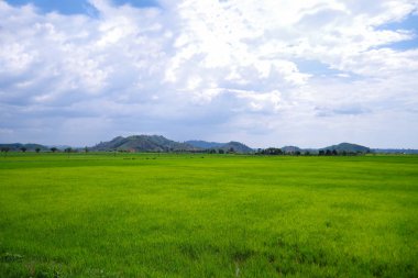 Arka plan ile büyü bulutlara ve dawn, gündoğumu günbatımı, gökyüzü