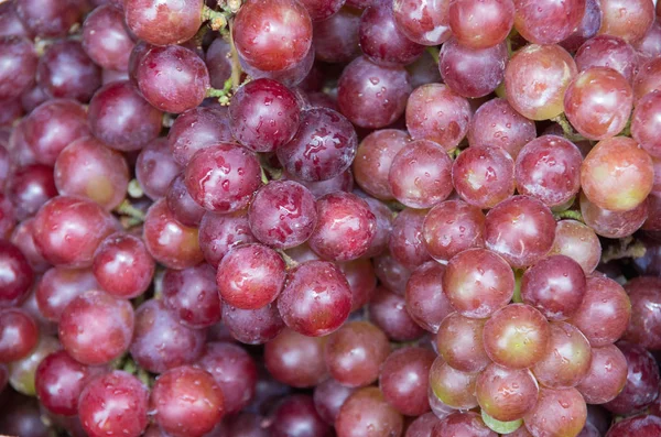 Background with grapes fruit in the southeast asia market, picture use for design, advertising, marketing, business and printing