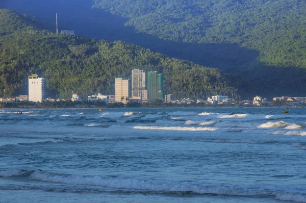 Danang city, Vietnam, güzel Körfezi. Bu konaklama güzel, harika. Seyahat, turizm, reklam, tasarım resimleri kullanma...