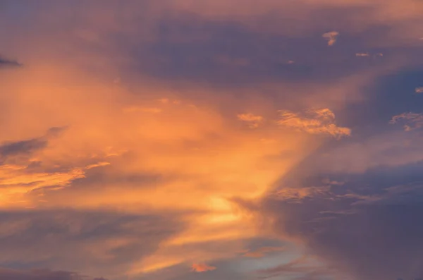 Magia Céu Nuvens Pôr Sol Fundo — Fotografia de Stock