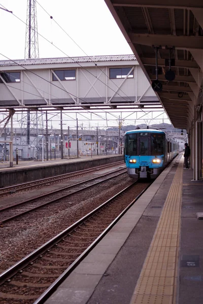Высокоскоростной Поезд Железная Дорога Станция — стоковое фото