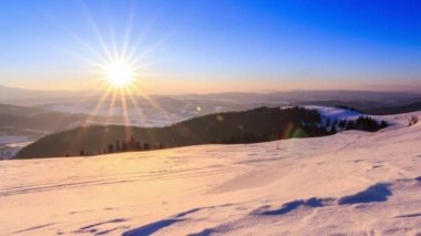 Dağı kış manzarası