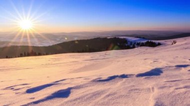 Dağı kış manzarası