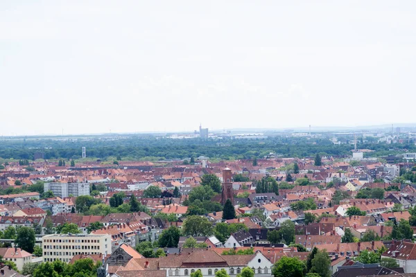 Fernblick Vom Turm Des Bürgerhauses Auf Die Gebäude Von Hannover — Stockfoto