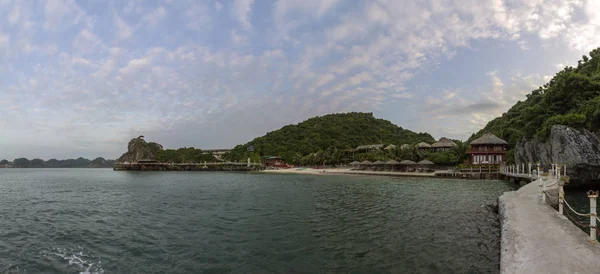 Monkey Island Beach Scenario Lan Bay Destinazione Storica Cat Islands — Foto Stock