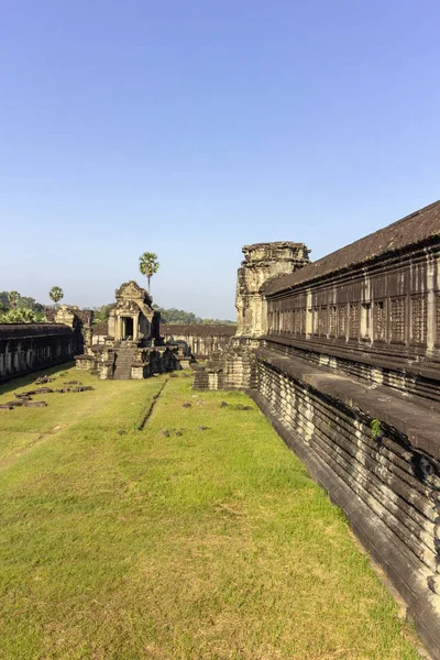 Angkor Wat Antiguo Complejo Templos Biblioteca Los Mil Dioses Del —  Fotos de Stock