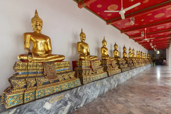 泰国曼谷 Phra Nakhon Wat Pho 佛教寺庙综合体 建筑细节 — 图库照片