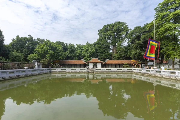 Tempio Della Letteratura Tempio Confucio Hanoi Attrazione Turistica Costruito Nel — Foto Stock