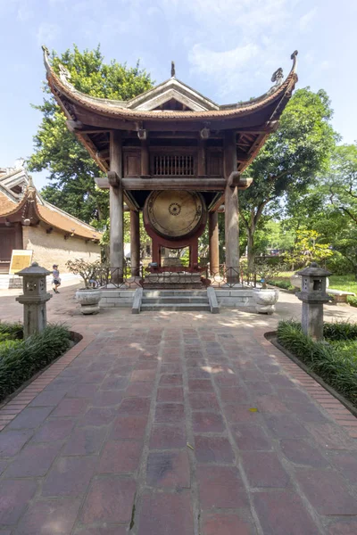 Templo Literatura Templo Confucio Hanoi Atracción Turística Fue Construido 1070 —  Fotos de Stock