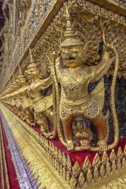 Grand palace, Bangkok kalbinde. Tayland.