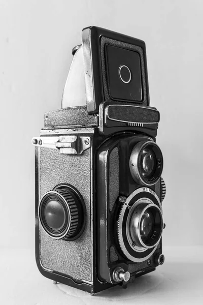 Vintage Film Camera 120Mm 1950 Pop Viewfinder Настройки Вручную Регулируемой — стоковое фото