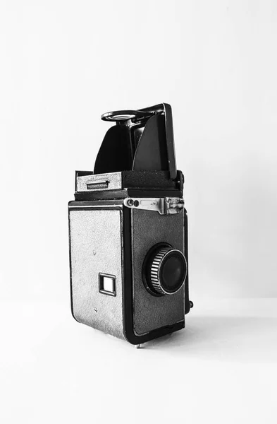 Vintange Filmkamera 120Mm Aus Den 1950Er Jahren Mit Klappbarem Sucher — Stockfoto
