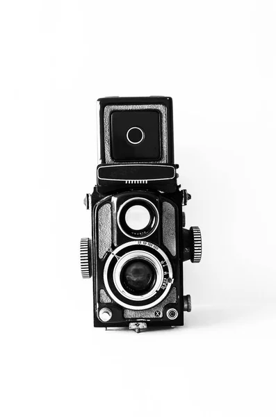 Vintange Film Camera 120Mm 1950 Pop Viewfinder Настройки Вручную Регулируемой — стоковое фото