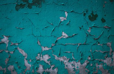 eski bir kırık duvar.