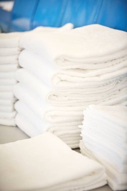 Temiz bir havlu Endüstriyel Çamaşırhane